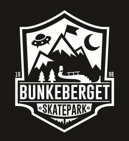 Logotyp för Bunkeberget Skatepark i Göteborg, 2024