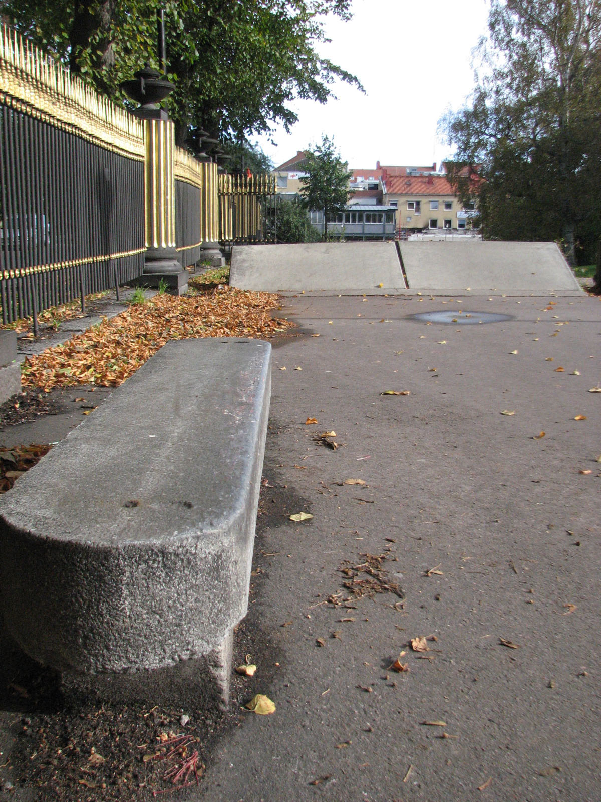Nicolaiskolans skatepark i Nyköping