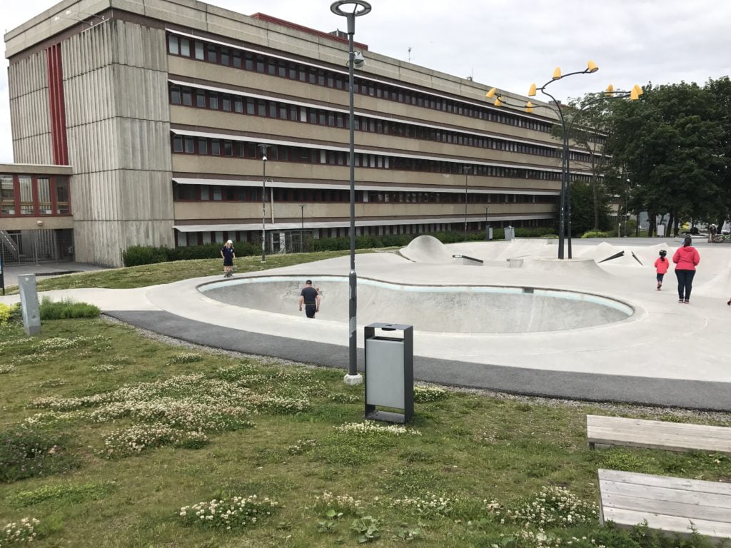 Bowl i Täby skatepark