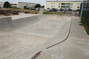 Lysekil skatepark på Badhusberget